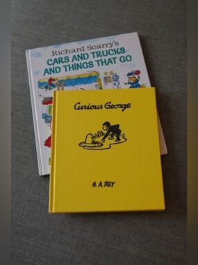 Bundle of Books - Cars and Trucks and Things that Go & Curious George